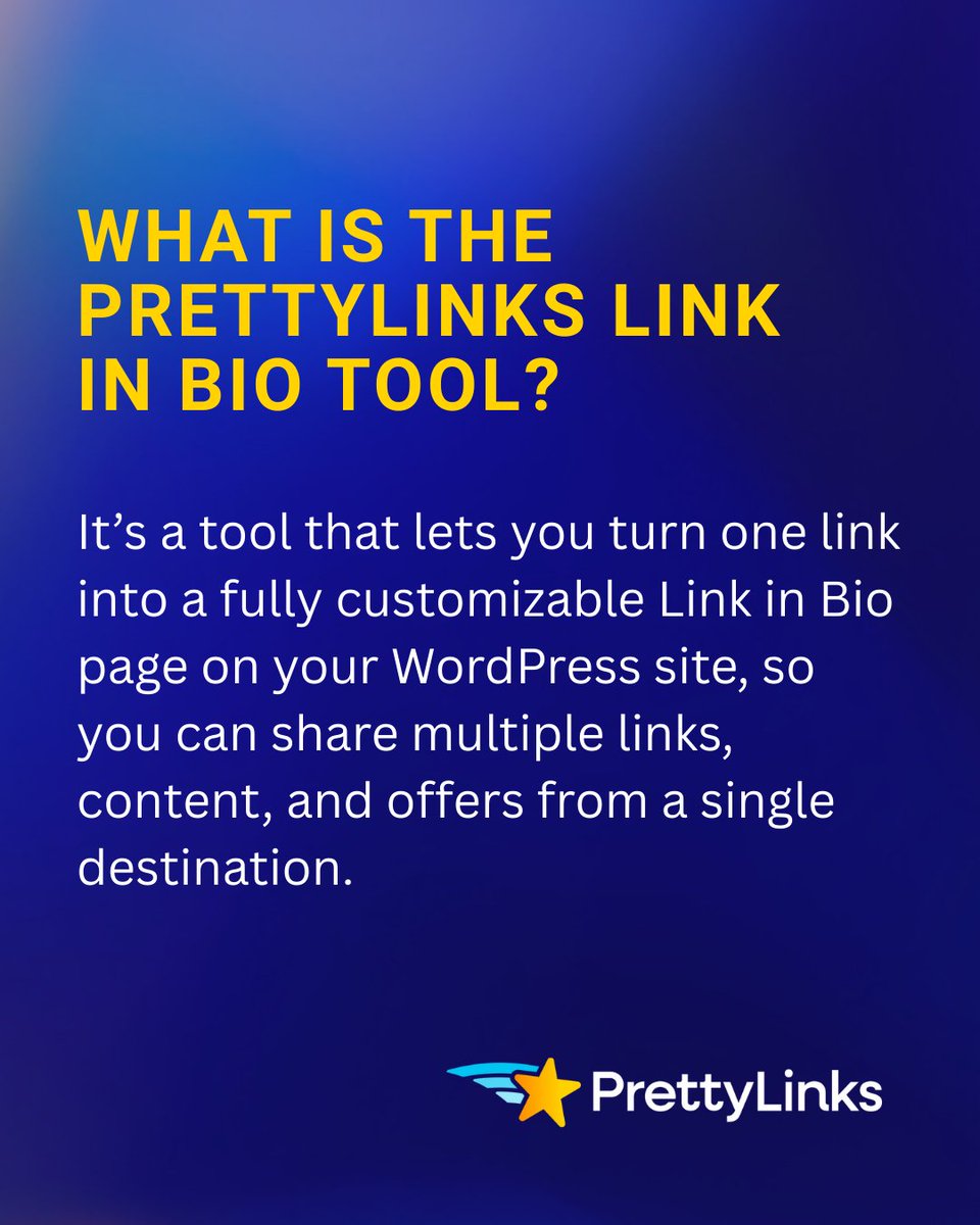 PrettyLinks tweet media