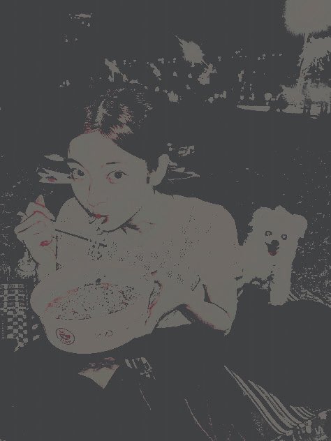 chimarji's tweet image. ⠀

diyetimi aşmak acı verse de 🍜 harika. @huntrixgossip 💞
⠀