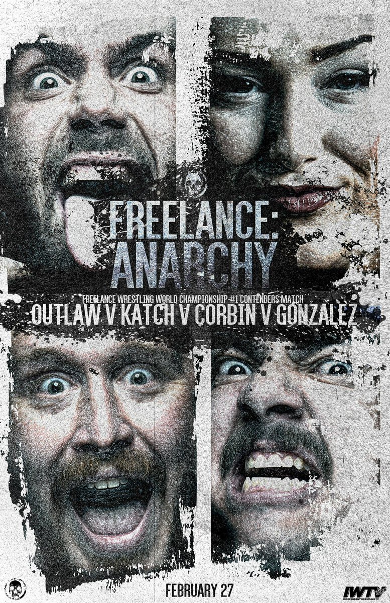 FreelanceWres's tweet photo. 🚨TICKET Update!!!🚨
TIX: https://t.co/qBo6BFj5Lh

1st row - SOLD OUT
2nd row - 22 left
3rd row - 12 left

Get those SEATS before it’s too late!!!

Freelance: Anarchy
#FreelanceAnarchy 

Fri 2/27/26
Logan Square Auditorium
2539 N Kedzie Blvd   
Chicago, IL 60647    

Doors: 7p 
Bell: 8p

Streaming LIVE on https://t.co/IolQ9KsRRC