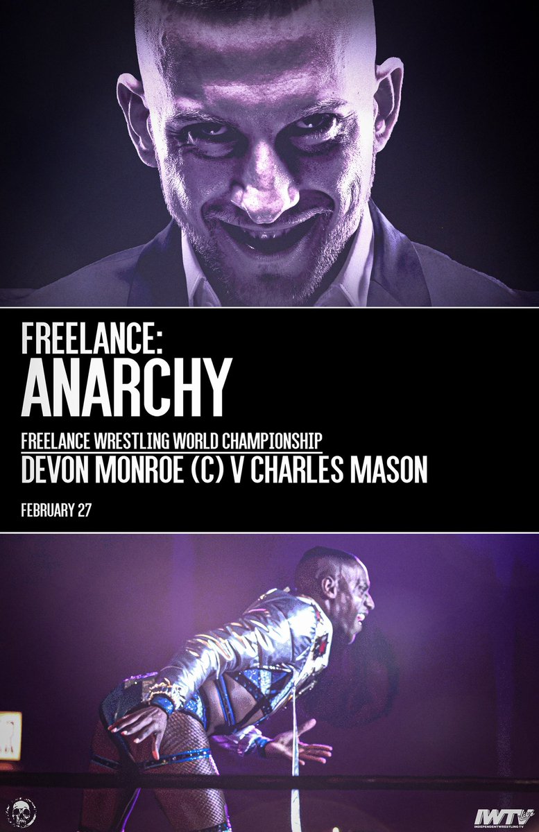 FreelanceWres's tweet photo. 🚨TICKET Update!!!🚨
TIX: https://t.co/qBo6BFj5Lh

1st row - SOLD OUT
2nd row - 22 left
3rd row - 12 left

Get those SEATS before it’s too late!!!

Freelance: Anarchy
#FreelanceAnarchy 

Fri 2/27/26
Logan Square Auditorium
2539 N Kedzie Blvd   
Chicago, IL 60647    

Doors: 7p 
Bell: 8p

Streaming LIVE on https://t.co/IolQ9KsRRC