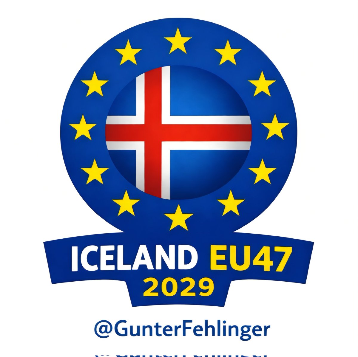 GunterFehlinger's tweet photo. I call Iceland to join EU 2029 #EU47 https://t.co/AQvijbreFK