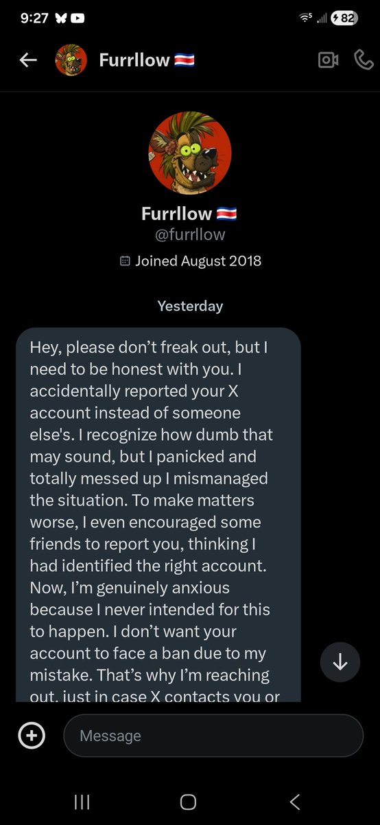 DannyOfX's tweet photo. For anyone who didn't know don't like myself, dont follow or interact with this account. @Furrllowart old was hacked and has moved to this new account provided by the new @. Support him he's a great artist on here or on bsky https://t.co/xK8LkOe52Y