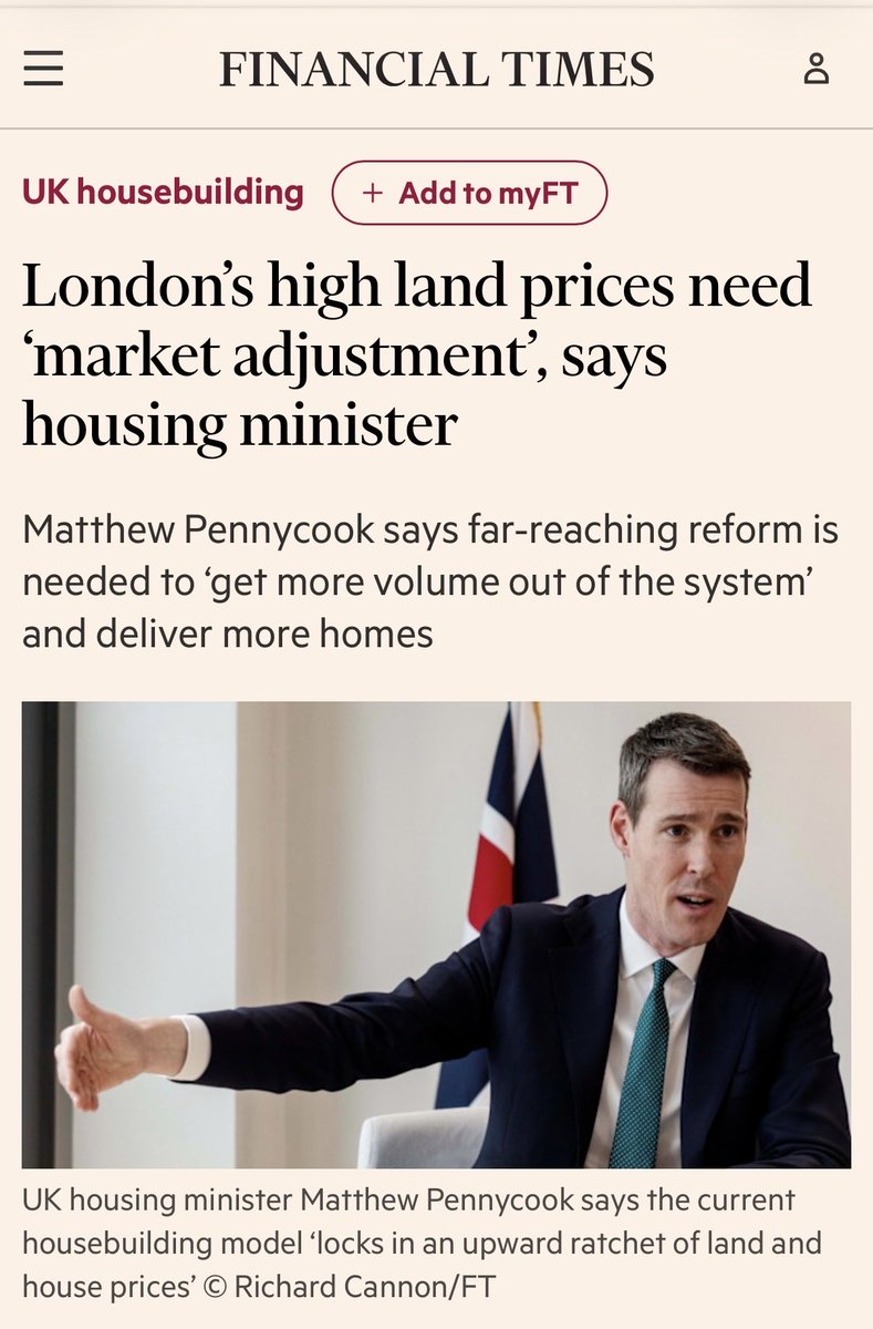 Planning reform alone won’t solve the housing crisis.

To ramp up housing supply, we also need to diversify the housing market, transform the housebuilding industry and use the full power of the state to drive development outcomes 👇🏻

ft.com/content/9daeec…