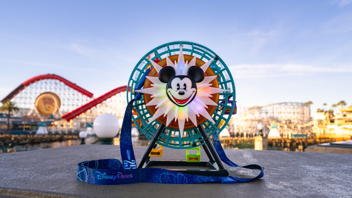 PixieDustPlus's tweet photo. To celebrate Disney California Adventure Park's 25th anniversary, a special Pixar Pal-A-Round bucket will be available for a limited time! This colorful novelty reacts with color and lighting effects. Grab yours starting February 6, while supplies last! #disneyland #dca https://t.co/QP7hYdBPKF