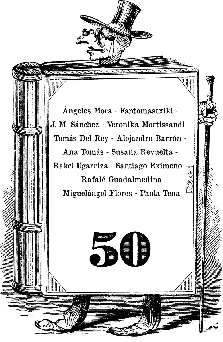 Estas son las colaboraciones para el Papenfuss 50.
Muchas gracias a todos y todas por apoyarnos en este número tan especial.
