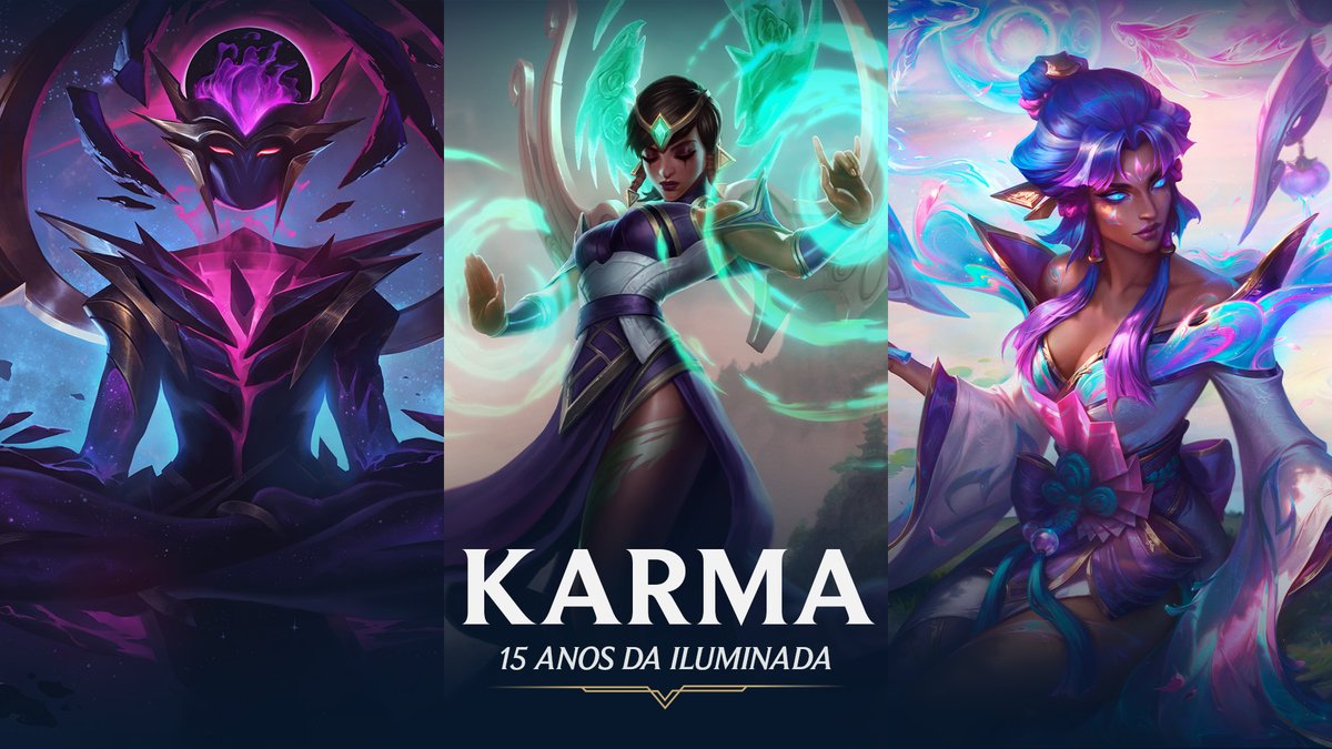 hoje começamos as celebrações com ela que é da paz, mas você sabe o que dizem… não se pode fugir de Karma.
Feliz aniversário para A Iluminada! 🧘‍♀️🌿