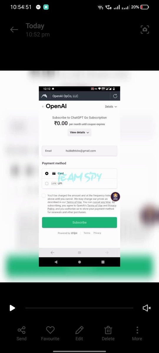 AzadKumar161440's tweet image. Project Completed ✅ | Payment Gateway Integration
Successfully completed Payment Gateway Setup with secure and seamless transaction flow.

🔐 Secure payment handling
💳 End-to-end subscription flow
#ProjectCompleted #PaymentGateway #WebDevelopment #CoderArmy #LearningByDoing
