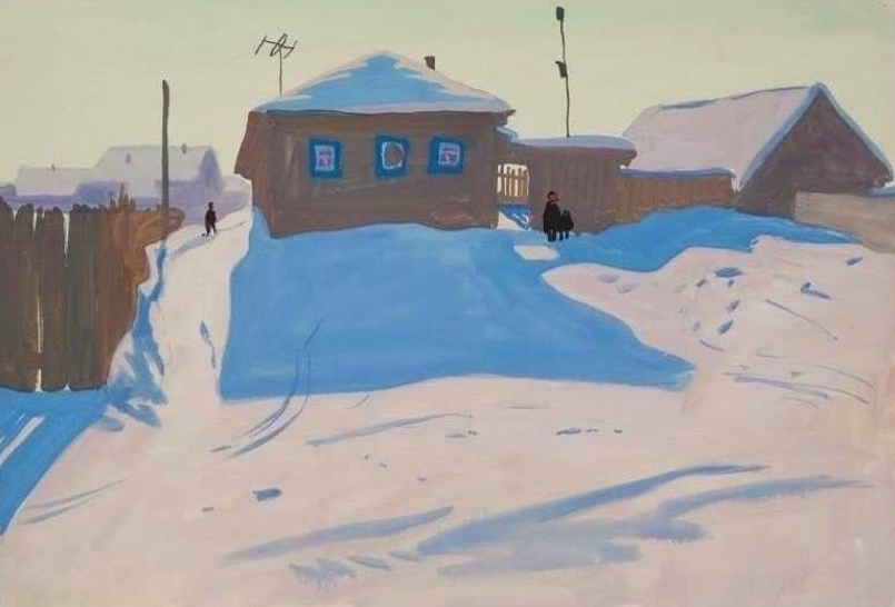 Brindille_'s tweet image. Winter Studio, 1958
© Viktor Popkov (Russian painter, 1932 - 1974)