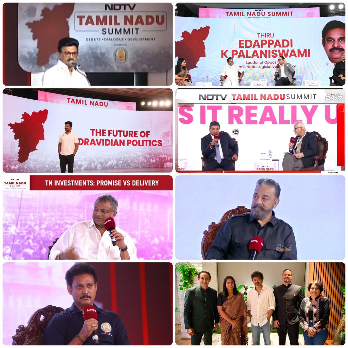Every prominent politician of TN has attended the #NDTVTNSummit

Vijay : Hey come to Panaiyur and take an 'off camera' interview. 🤡