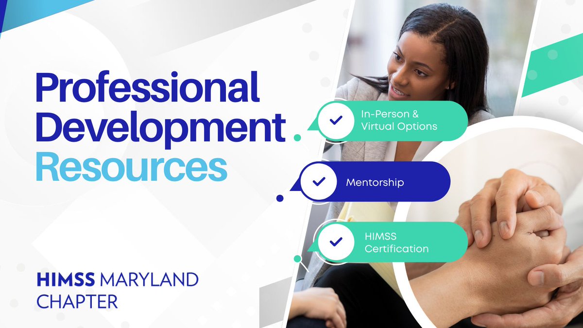 With a focus on professional development, MD HIMSS offers education, connection and ample resources to support you in your healthcare technology journey. Learn more here 

maryland.himss.org/professional-r…