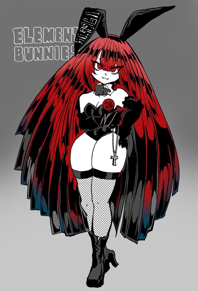 「(クロム)」|バニー狂人卍㐂瀬のイラスト