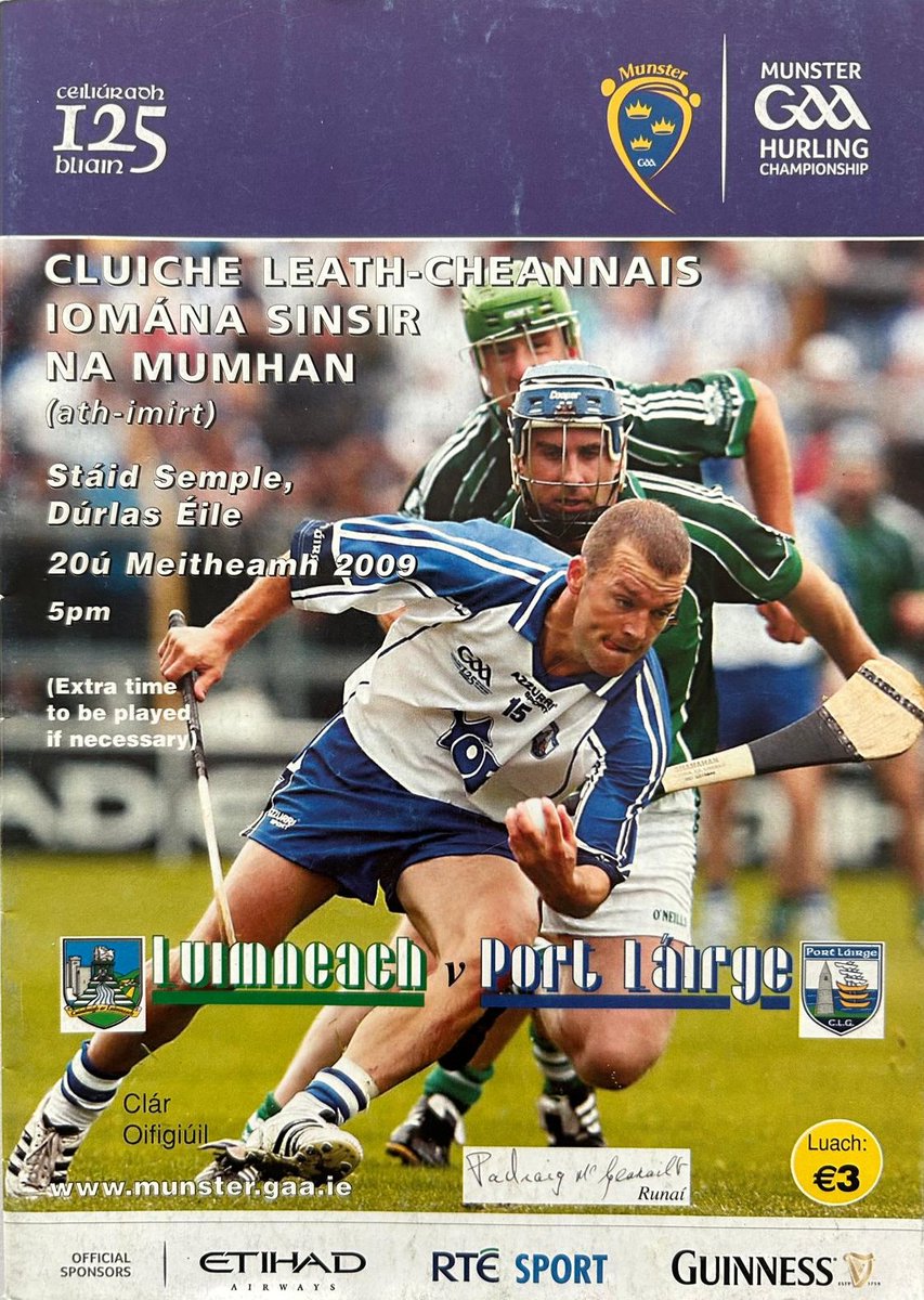 GAA Programmes tweet media