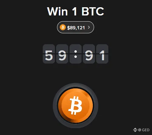 Gdonlalemi's tweet photo. If you've been around the @binance community lately, you've probably seen the buzz: the legendary #BitcoinButton game is back, and it's pure chaos in the best way possible!
Hit the button, watch the countdown start from 60:00, and pray no one else clicks before it hits 00:00.
The last person to click and let the timer run all the way down without interruption wins 1 whole BTC!
Sounds simple? Think again.
Thousands of people are glued to their screens, timing their clicks perfectly, sweating every second. The game only kicks off once 50,000 participants join (and it's already live as of January 2026 relaunch).
Everyone gets free attempts, and extra ones come from referrals or community tasks. If no one nails the full countdown by the end (up to 60 days), the closest players still split rewards. No investment needed just reflexes, strategy, and a bit of luck.But here's what makes it special: it's not just about winning BTC.
It's bringing the Binance community together like nothing else.
The official Discord is exploding with live discussions, countdown timers shared, memes about "one more second" regrets, and people coordinating shifts to watch the button 24/7.
Side games and challenges pop up constantly: prediction contests for when it'll hit 00:00, funniest meme contests about failed clicks, trivia about Bitcoin history, even mini-giveaways for active participants.
This is the crypto spirit at its finest: high-stakes fun, zero gatekeeping, massive engagement, and rewards that get everyone hyped. In a world of serious charts and market dips, Binance drops something playful and rewarding that reminds us why we love this space it's community-driven, exciting, and full of surprises.
Who knows you might be the one to claim that 1 BTC and become a community legend!
Let's keep the energy high! Hit that button, join the fun, and let's see who wins it all.$BTC $ETH $BNB
Stay bullish & keep clicking, fam!
#BitcoinButton #Binance #CryptoCommunity #WinBTC