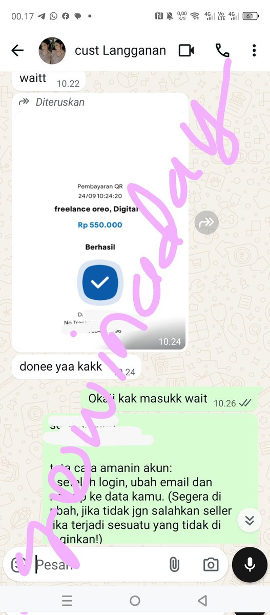 Airaa- jual akun tiktok 700++ testi tweet media
