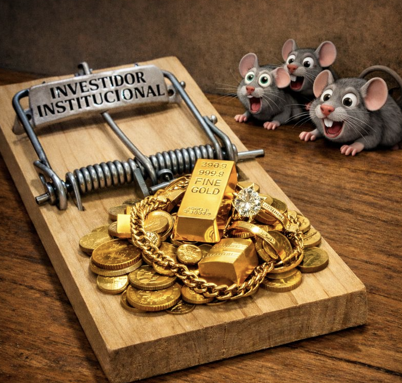 mendlowicz's tweet photo. Olha amigo, vamos ali investidor no Ouro, é seguro, vai subir pra sempre, tá todo mundo investindo 🤣 https://t.co/ifd9aRAJ1h