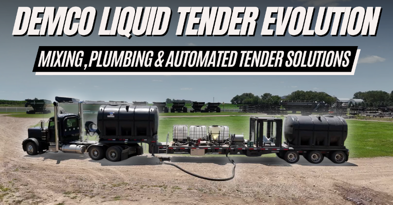 FarmsPrairies's tweet photo. Innovative tender system...

Take a deep dive into the evolution of the @demcoag's Liquid Tender Trailer—one of the most popular tender systems in agriculture over the past six years.

Watch to find out the key features ⏬

#WestCdnAg