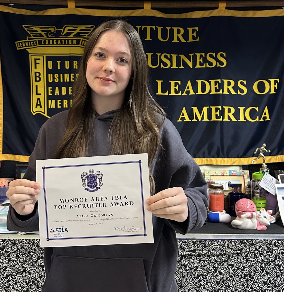 MonroeAreaFBLA tweet media