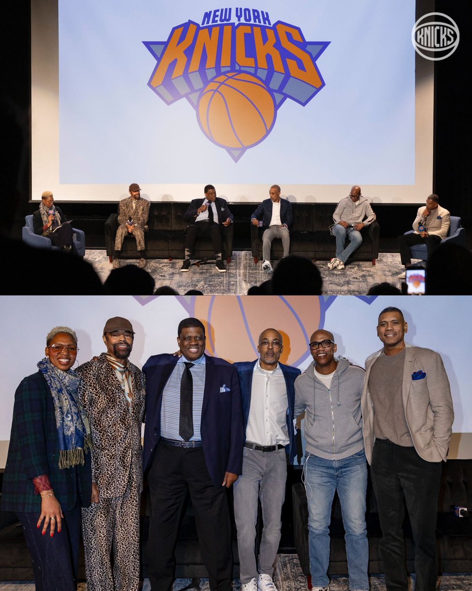nyknicks's tweet image. Last night, a few Knicks Legends pulled up to LIU Brooklyn to take part in a panel discussing the Knicks' impact on NYC basketball. 🙌