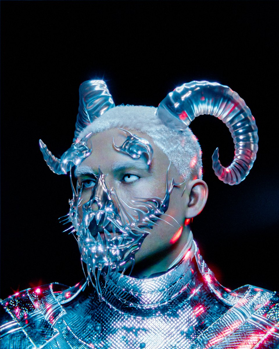 the5000art's tweet photo. Knight
#b3d #blender3d #fantasy #fantasyart #chrometype #cycles #art https://t.co/hfmrwE8gw2