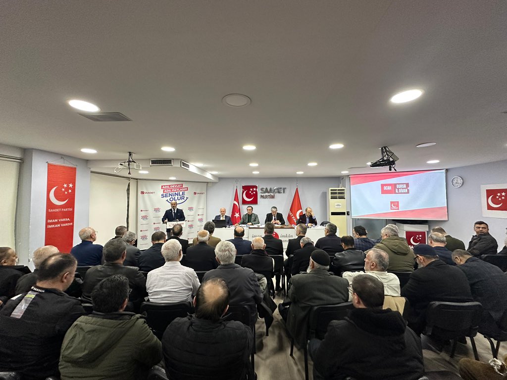 📍Ocak Ayı İl Divan Toplantımız,
İl Başkanımız Hamza Gürsel’in açılış konuşmalarıyla başladı.