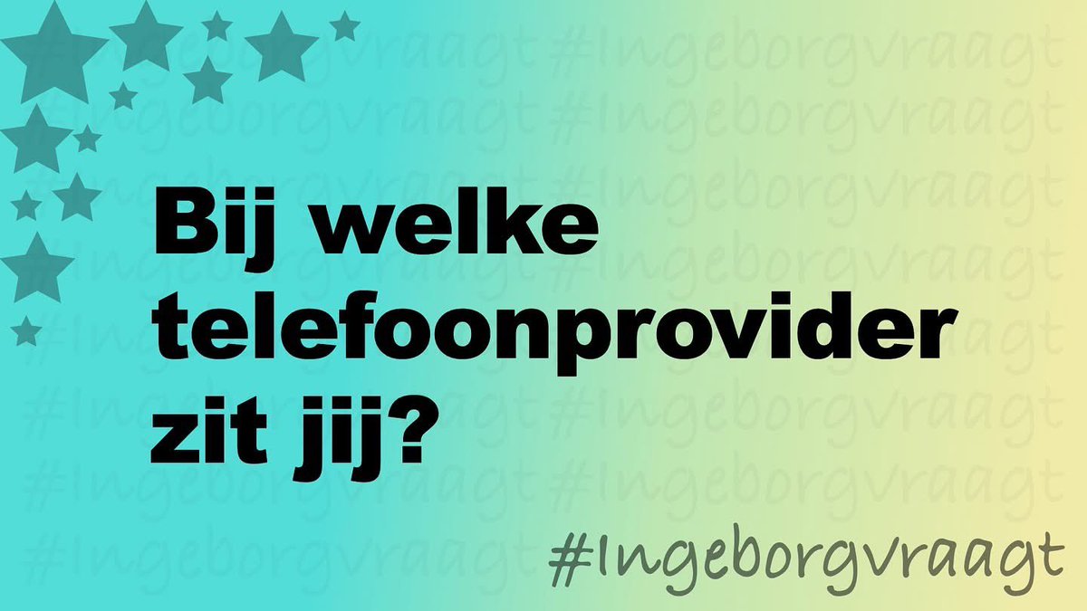#IngeborgVraagt🍀😇 tweet media