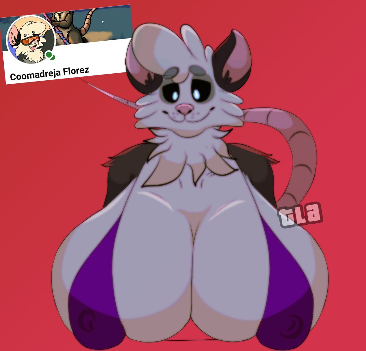 Nuevo dibujo... Y yo pensando, solo haz un boceto y ya... Termino dándole todos los detalles y filtros que existen.

#nsfwtwtًً #nsfwtwtًًً #nsfwtwtﾟ #nsfwfurryartwork