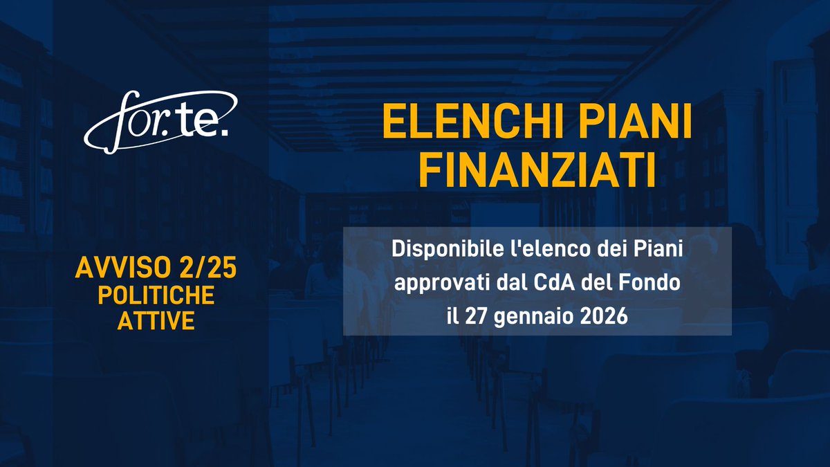 Fondo For.Te tweet media