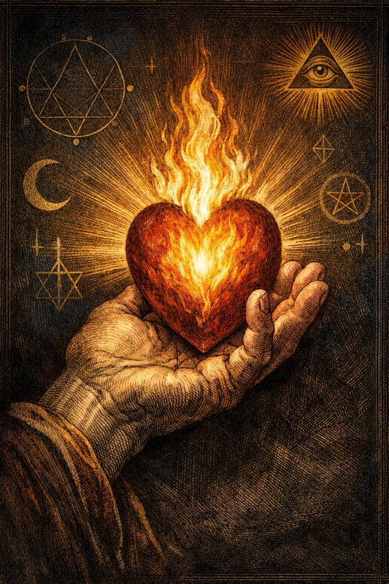 THE WAY OF THE HEART

The Way of the Heart is not a sentiment, but a discipline. It is the inward path by which the human being descends from the noise of opinion into the silent center where truth is felt before it is spoken. What the mind analyzes, the heart knows.🧵