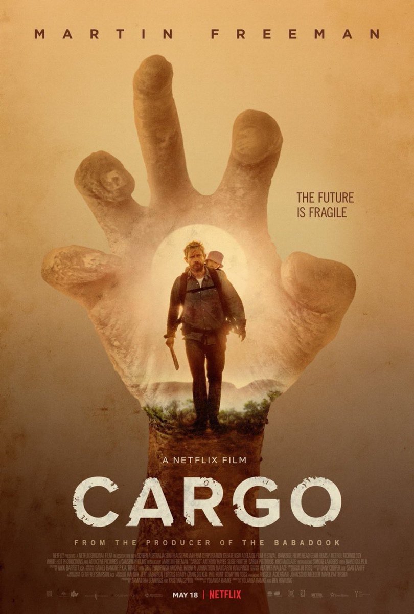GabeCrate's tweet photo. ☢️#136. Cargo, 2017. Trading standard zombie schlock for developed characters and trope busting invention, not even a frequently upset baby dampens a moment. A career highpoint, #MartintFreeman delivers more in this one than all three Hobbitsess combined. #newclassic 4.5/5 ☢️ https://t.co/pOyHYO6hfZ