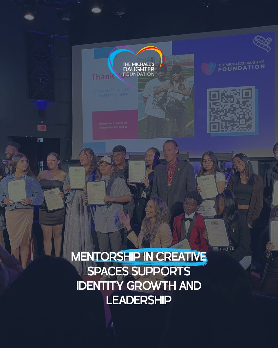 Stories do more than reflect the present. They open doors to what is possible next. 

Through creative education, young people build skills that shape their future. 

Support the work at michaelsdaughter.org. 

#futurefocused #youthstorytelling