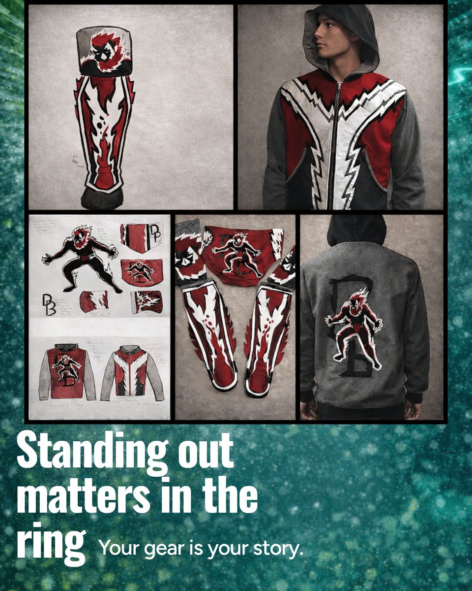 Custom wrestling trunks, tights, and gear built for performance and your unique style! Bold colors, logos, fonts, and fabrics. What's your dream design? Drop a comment!