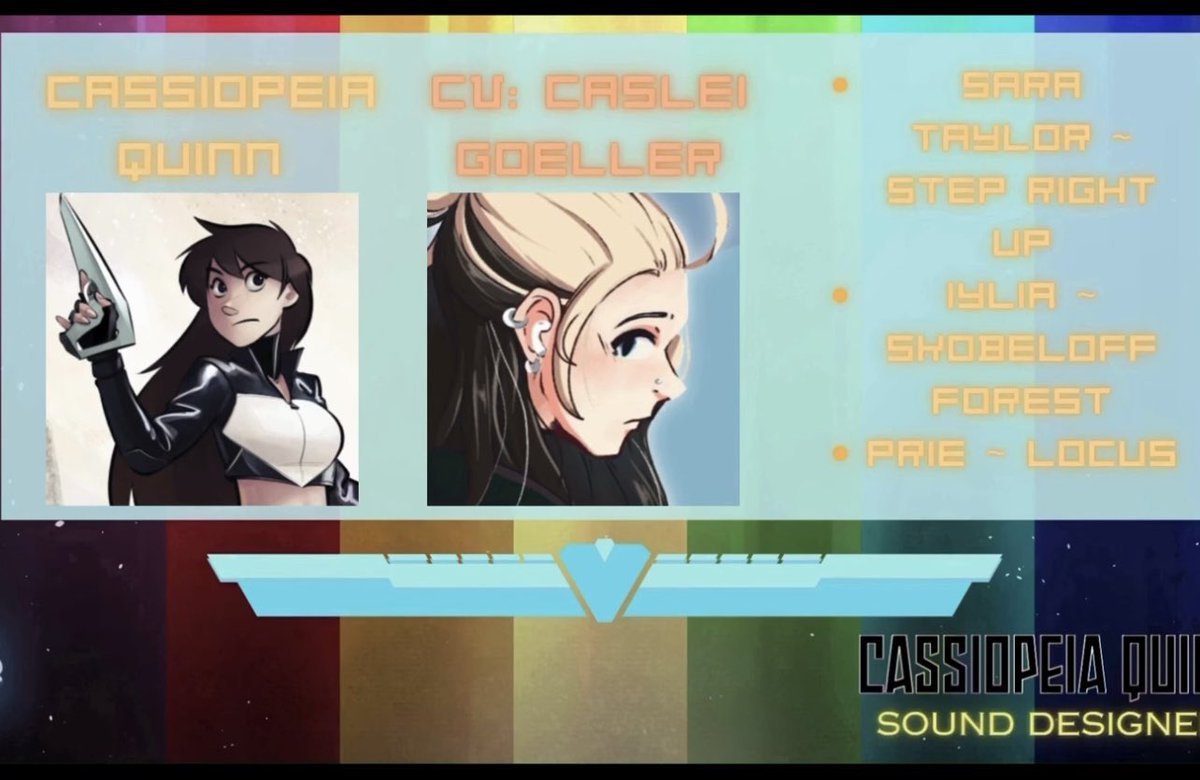 Sonic_Sorcerer's tweet image. HAPPY BIRTHDAY TO YA 🎉🎊🎂🥳🎁
@TheVaCaslei 

The voice of Cassiopeia Quinn in the upcoming series Cassiopeia Quinn: Sound Designed!

#voiceactor #upcomingseries #sounddesign