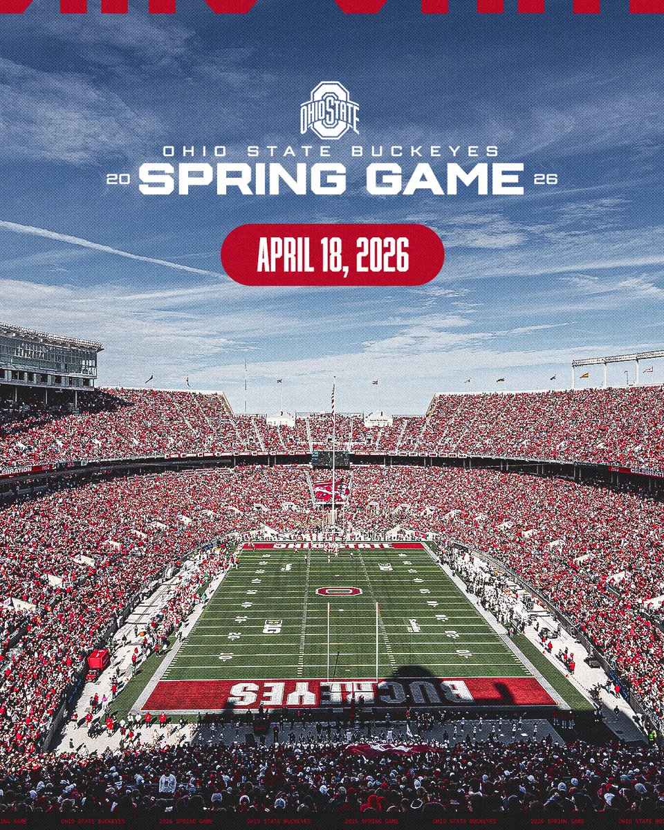 OhioStateFB's tweet image. Save the Date 🗓️🏈

#GoBucks