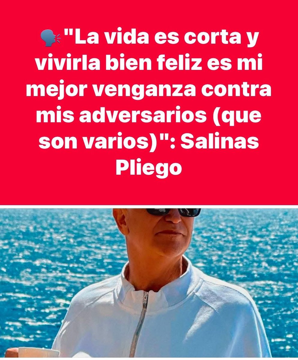 Después de que tanto le hizo a la mamada <a href="/RicardoBSalinas/">Don Ricardo Salinas Pliego</a> paga su primer abono chiquito al SAT. 

Y en venganza se va de vacaciones 🤣🤣🤣🤣🤣