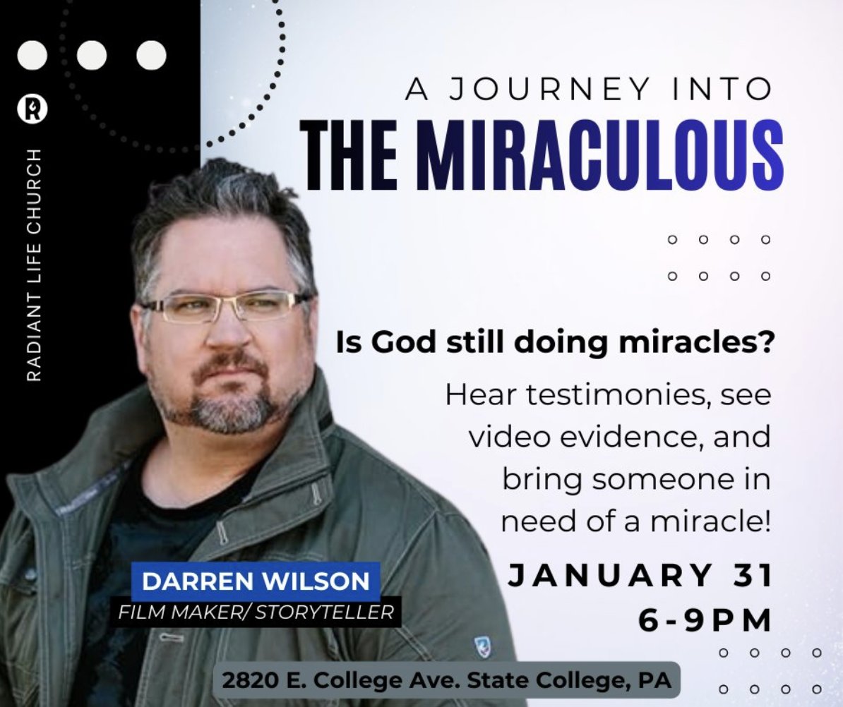 If you live near State College, PA, I'll be speaking both Saturday night and Sunday morning.  Click on the link for more info! 
instagram.com/p/DT-5XnUDhqe/…