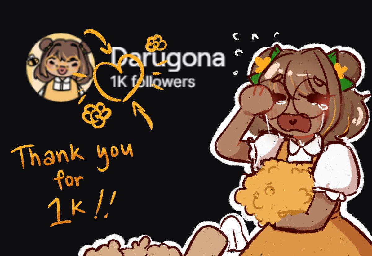 🌻 Today was absolutely WILD!! I cannot thank you guys enough for the support and the love you’ve given me! 

Thank you so much for 1k on twitch, what a dream come true!!