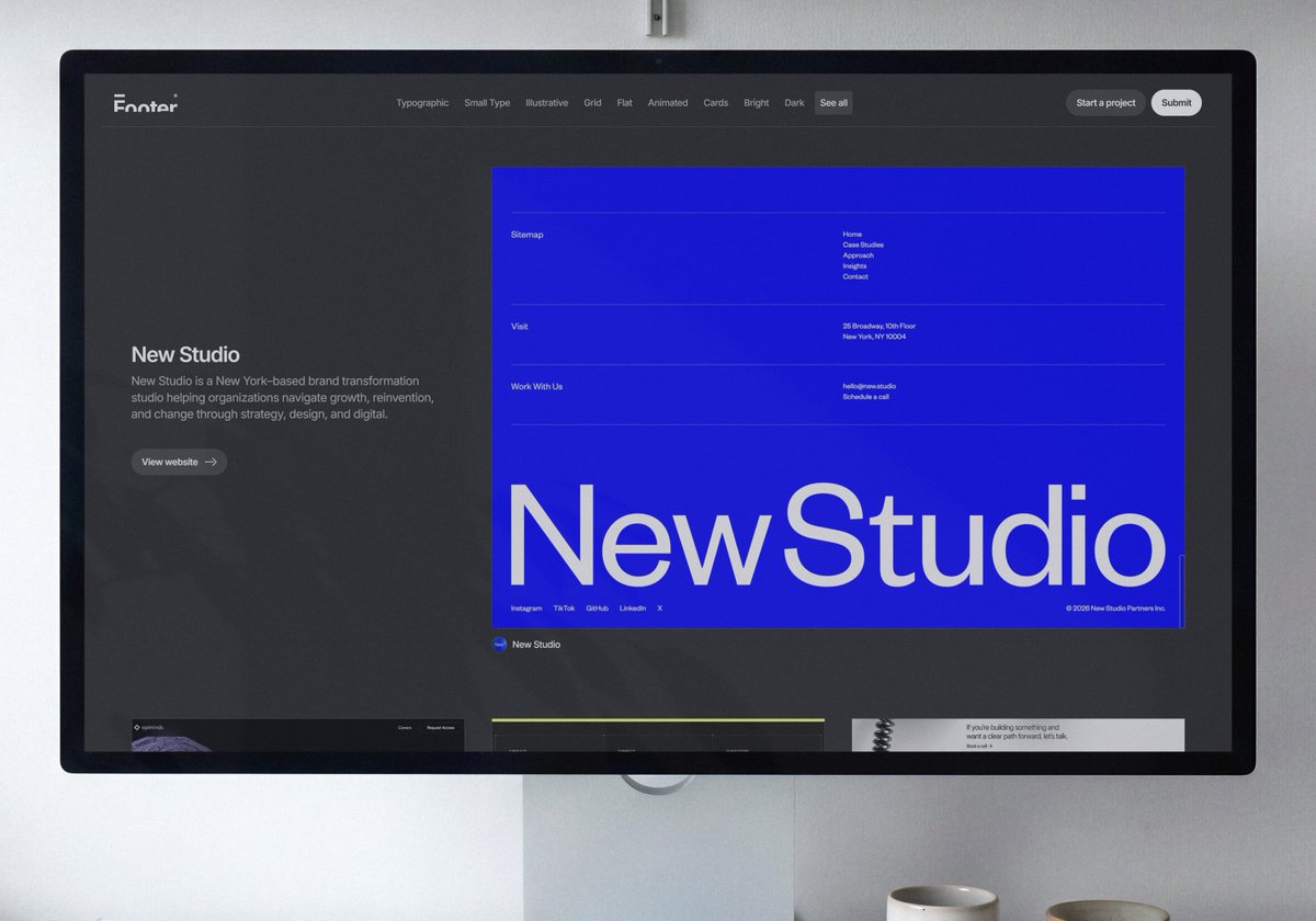 New Studio tweet media