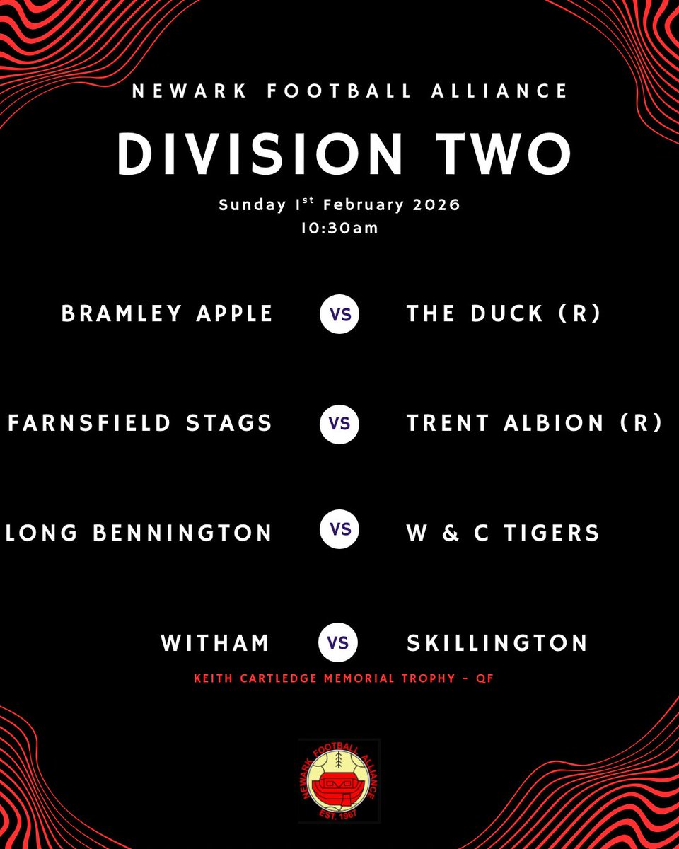⚽️𝗪𝗲𝗲𝗸𝗲𝗻𝗱 𝗙𝗶𝘅𝘁𝘂𝗿𝗲𝘀
📆𝗦𝘂𝗻𝗱𝗮𝘆 𝟭𝘀𝘁 𝗙𝗲𝗯𝗿𝘂𝗮𝗿𝘆 𝟮𝟬𝟮𝟲