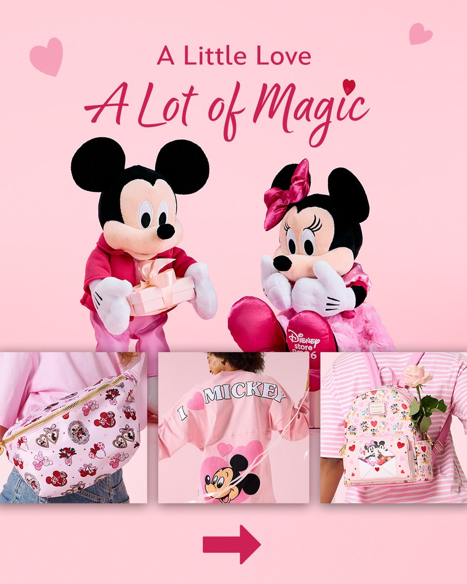 All you need is love… and maybe a little Mickey & Minnie in your