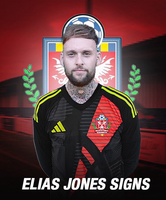 We’re delighted to welcome Elias Jones to the club! ✍️

The experienced shot stopper is a fantastic addition to our already strong goalkeeping unit, having played in and around the league for a number of years!

Welcome, Elias! 🧤