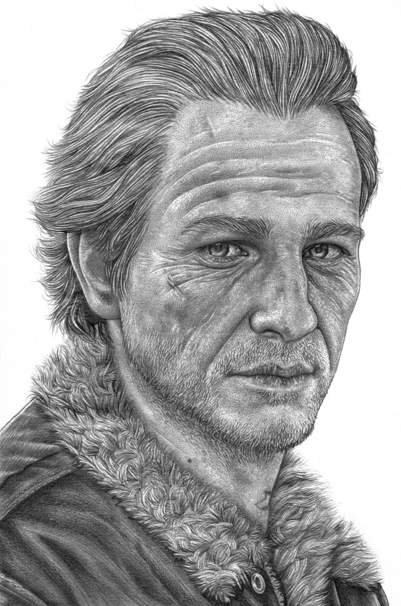 UNCHARTED fan testheartist submitted this absolutely incredible, detailed pencil drawing of one of her favorite characters - Sam Drake from UNCHARTED 4.  ✏️

Share your own Naughty Dog Photo Mode shots, cosplay, fan art, and more here: bit.ly/4flGF70