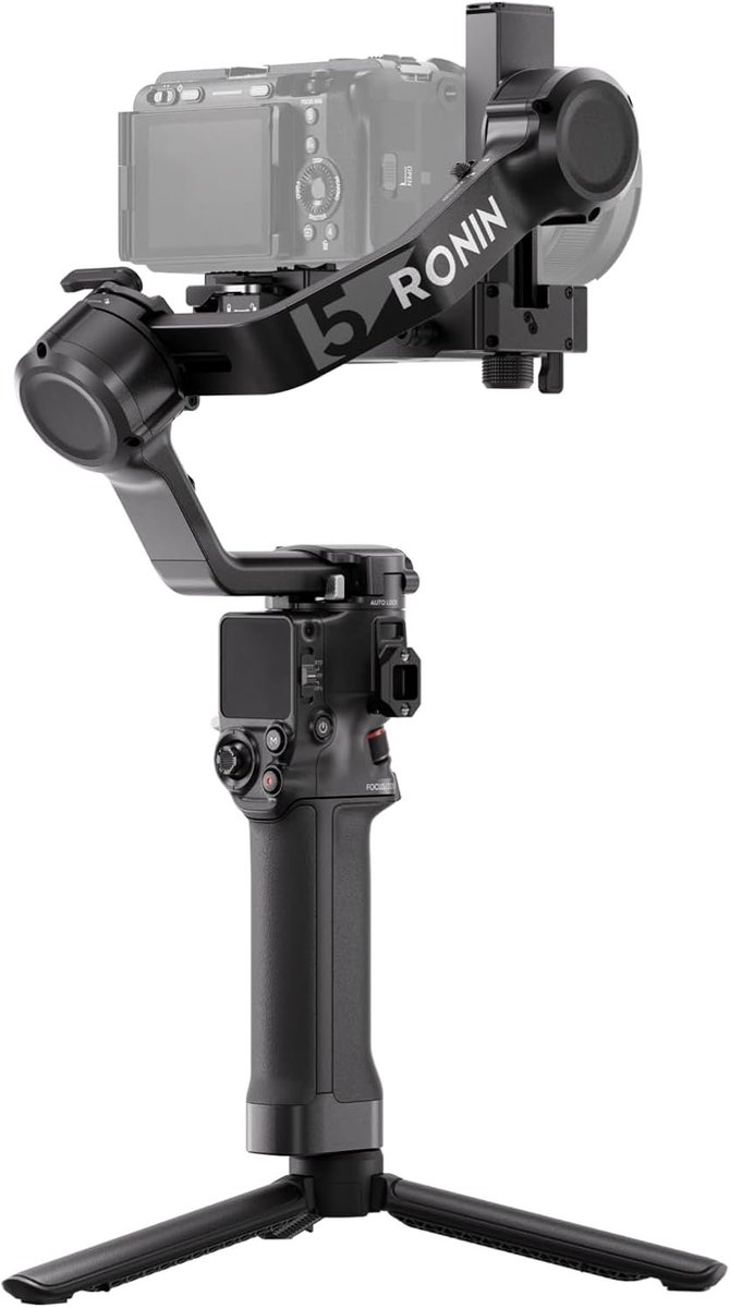 _Geotherma's tweet image. Amazon - DJI RS 5, Gimbal Stabilizer for Camera Canon/Sony/Panasonic/Nikon/Fujifilm 2nd-Gen Automated Axis Locks, Quick-Open Tripod

$587.71 - amzn.to/4qP6lhU (ad)
Temporarily OOS, but can be ordered

#Videography #DJI  #Cameras