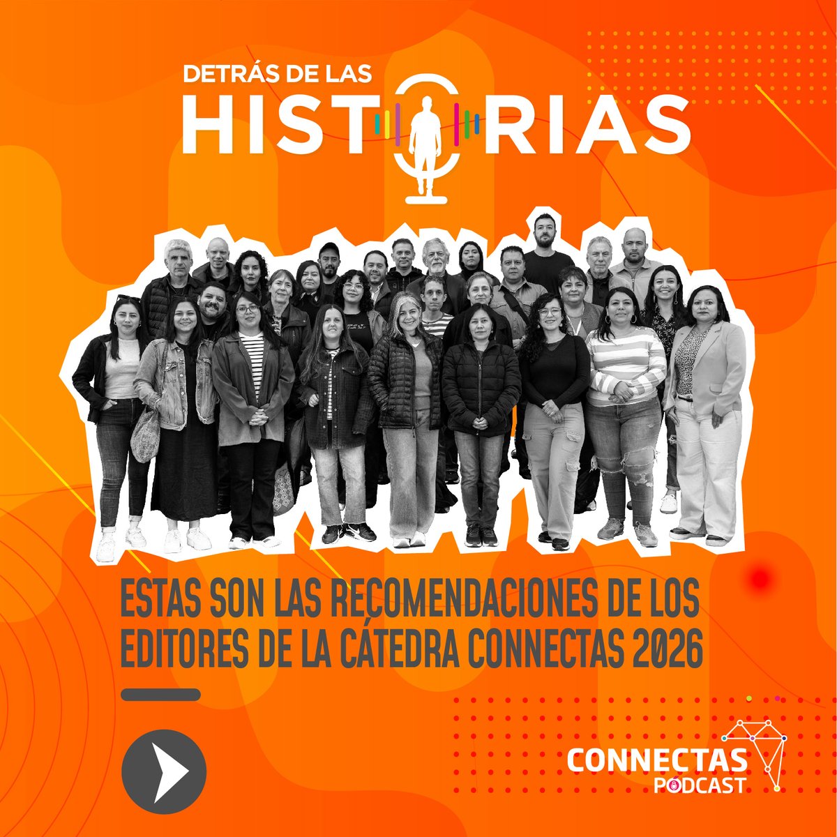 ConnectasLab's tweet image. 🎙️ #Podcast | En #DDLH abrimos los micrófonos a los gustos culturales que están moldeando el periodismo.

👨🏽‍🎓👩🏽‍🎓La promoción 2026 de la Cátedra CONNECTAS nos comparte libros, películas, series y pódcast que los inspiran en su día a día.

Escúchalo aquí.🎧👇🏽
open.spotify.com/episode/7sEKMu…