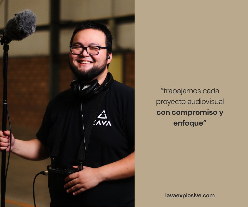 lavaexplosive's tweet photo. Compromiso y enfoque en tu proyecto audiovisual 🎬
#produccionaudiovisual #videocorporativo #lavastudios https://t.co/OmB3vRY9yc
