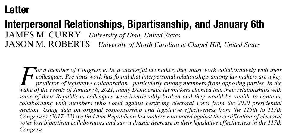 American Political Science Review tweet media