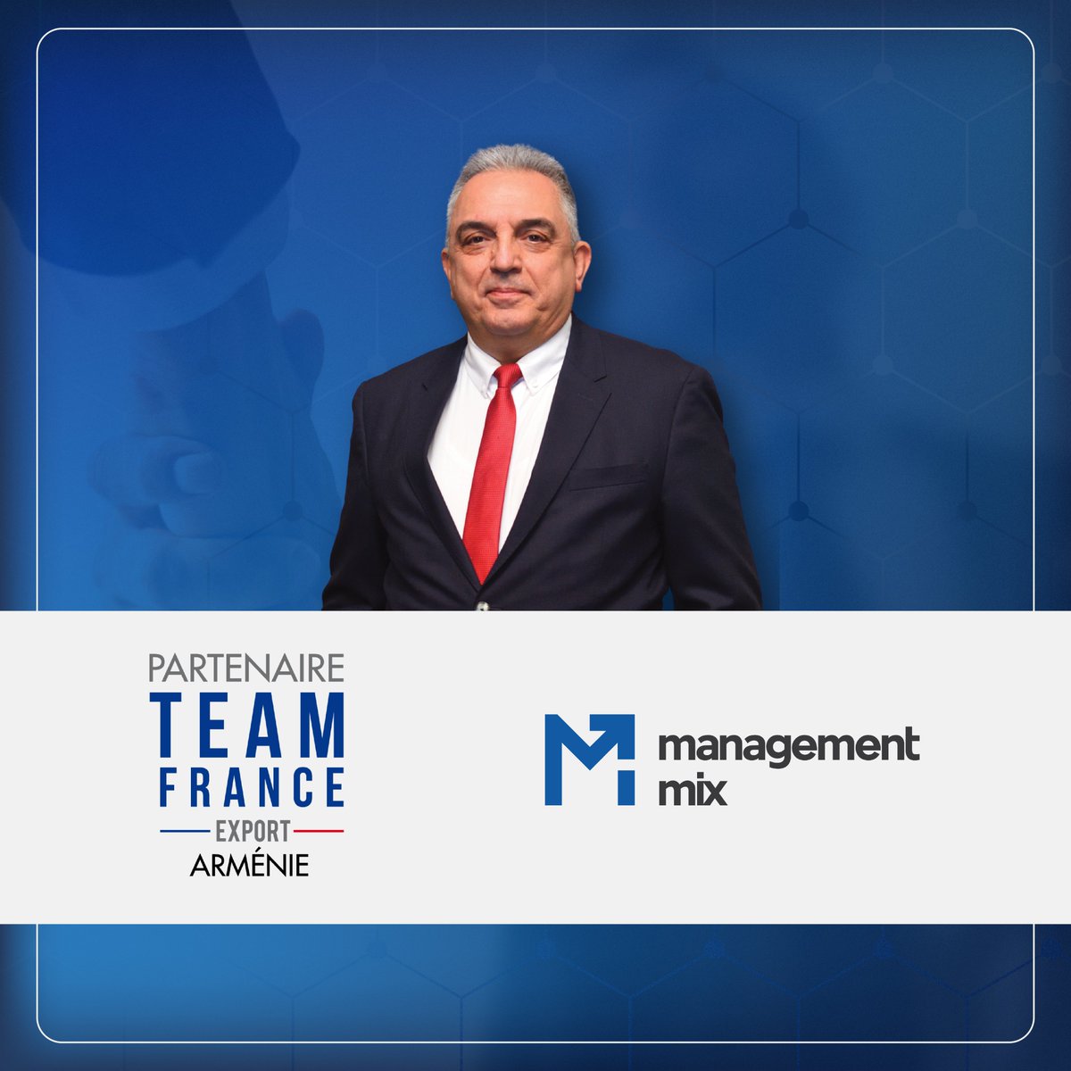 Armenia IR2/2026: Nous sommes fiers d’annoncer que, Management Mix a été  référencée comme Partenaire de Team France Export, piloté par Business France.
<a href="/olivierdecot/">Olivier Decottignies</a> <a href="/businessfrance/">Business France</a> <a href="/AmbaFR_Armenie/">France en Arménie 🇫🇷🇪🇺</a> <a href="/armembfrance/">Ambassade d'Arménie</a> <a href="/medef/">Mouvement des Entreprises de France</a> <a href="/MedefAura/">MEDEF Auvergne-Rhône-Alpes</a> <a href="/NouvelHay/">Nouvel Hay Magazine</a> <a href="/armenews_NAM/">Nouvelles d'Arménie</a> <a href="/Management_Mix/">Management Mix</a>