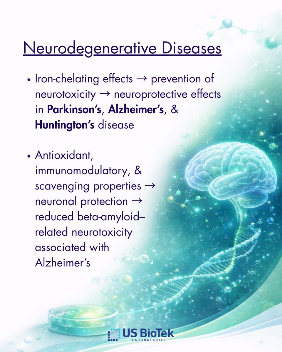 US BioTek Laboratories tweet media