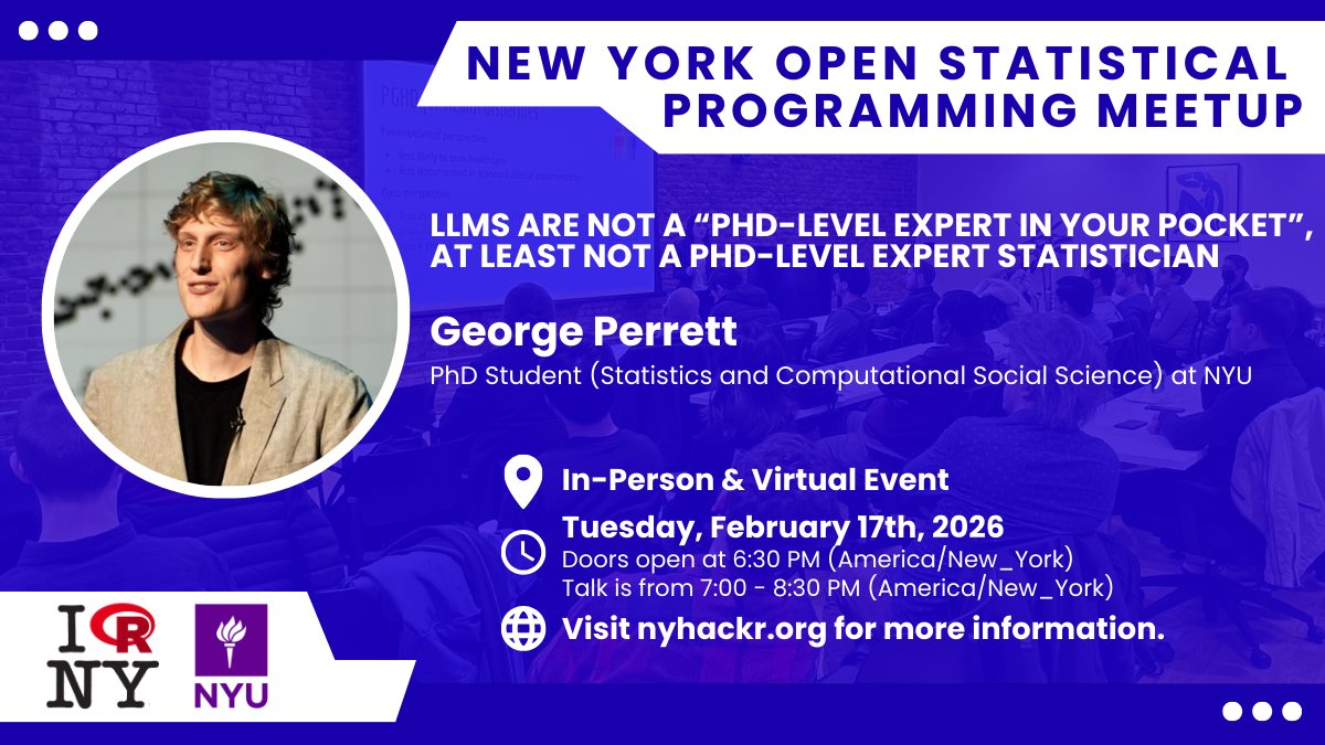 NYC Data Hackers tweet media