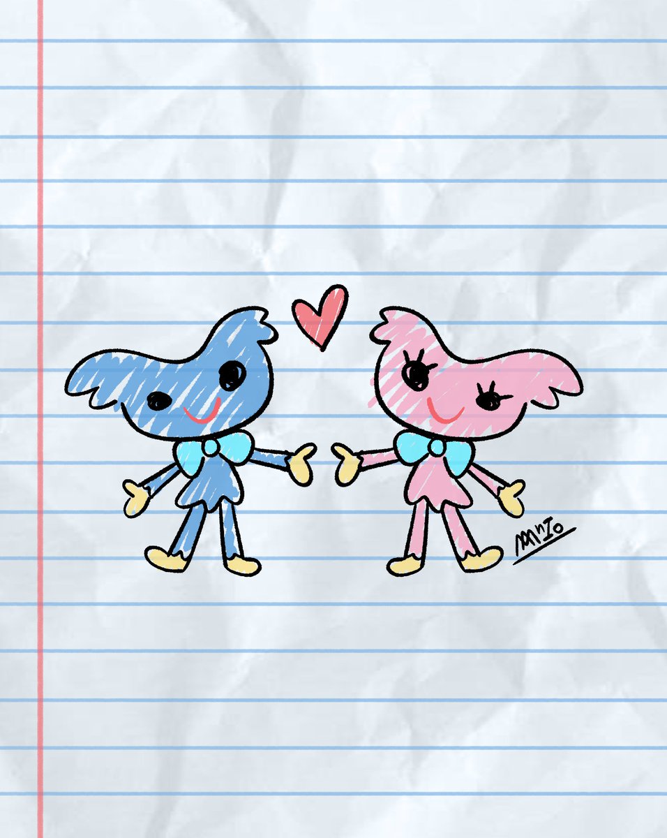 MioAcenas's tweet image. Childhood drawing

#PoppyPlaytime #PoppyPlaytimeChapter5 #huggywuggy #kissymissy