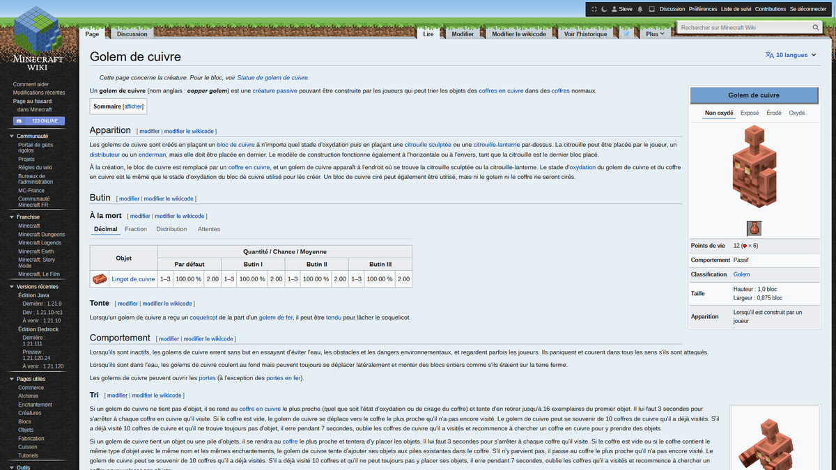 Minecraft Wiki FR tweet media